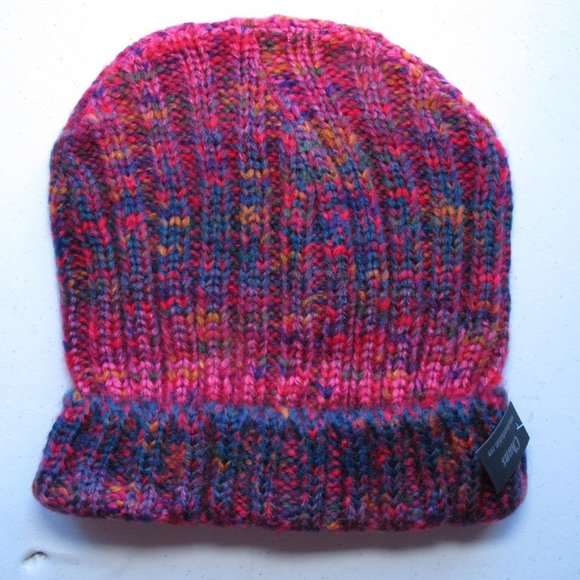 Luxury Soft Knitted Beanies orange, pink and green - Picture 4 of 4